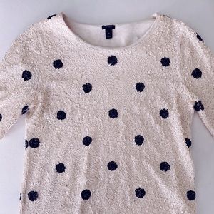 J. Crew Sequin Shirt